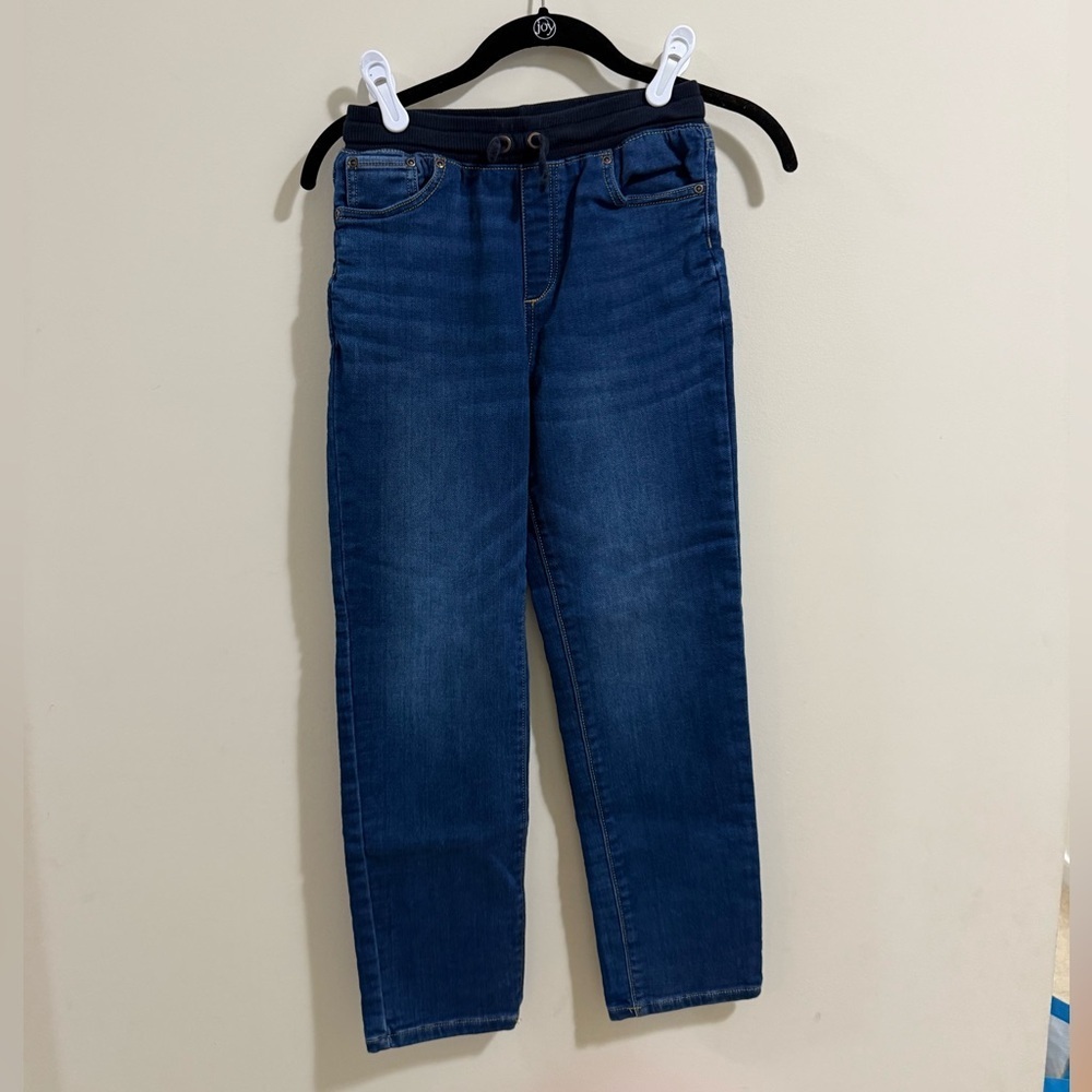 Jumping Beans Dark Blue Denim Elastic Band-Kids